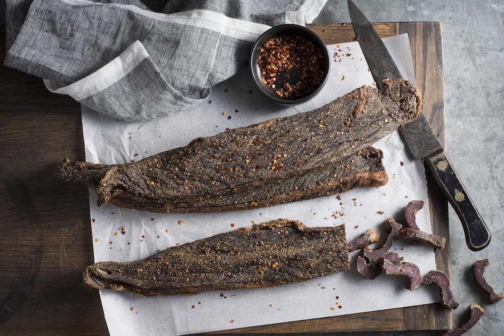 Beef  jerky and biltong revolution