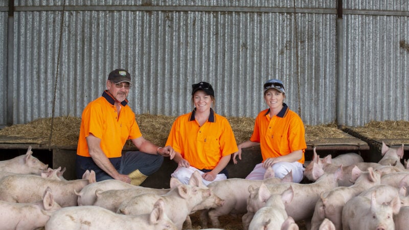 Generations of pork farmers from Young