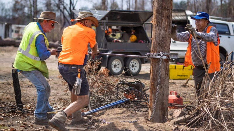 BlazeAid helps primary producers recover in Wauchope