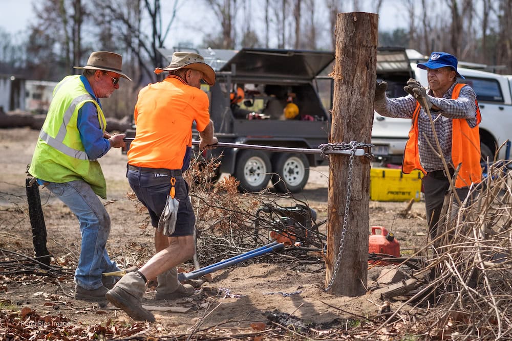 BlazeAid helps primary producers recover in Wauchope