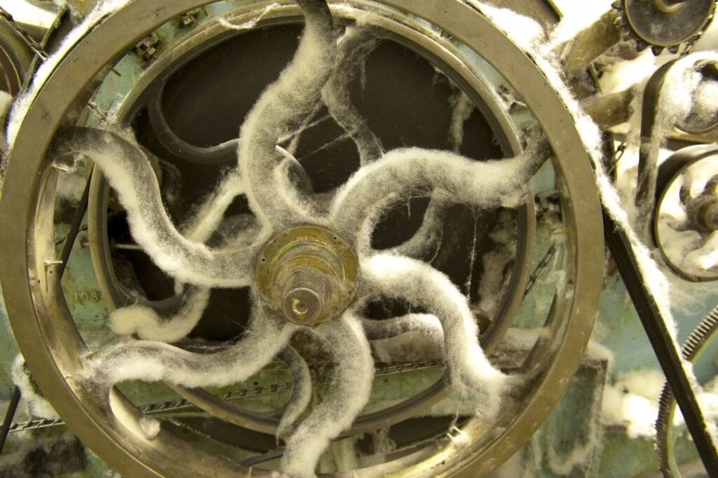 Carding machine main wheel_Nundle Mill