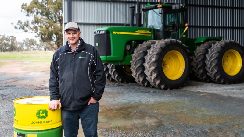 John Deere lubricants maximise uptime on mixed-enterprise farm