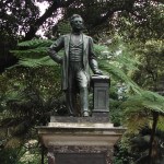 Statue of Sir Thomas Mort in Macquarie Park