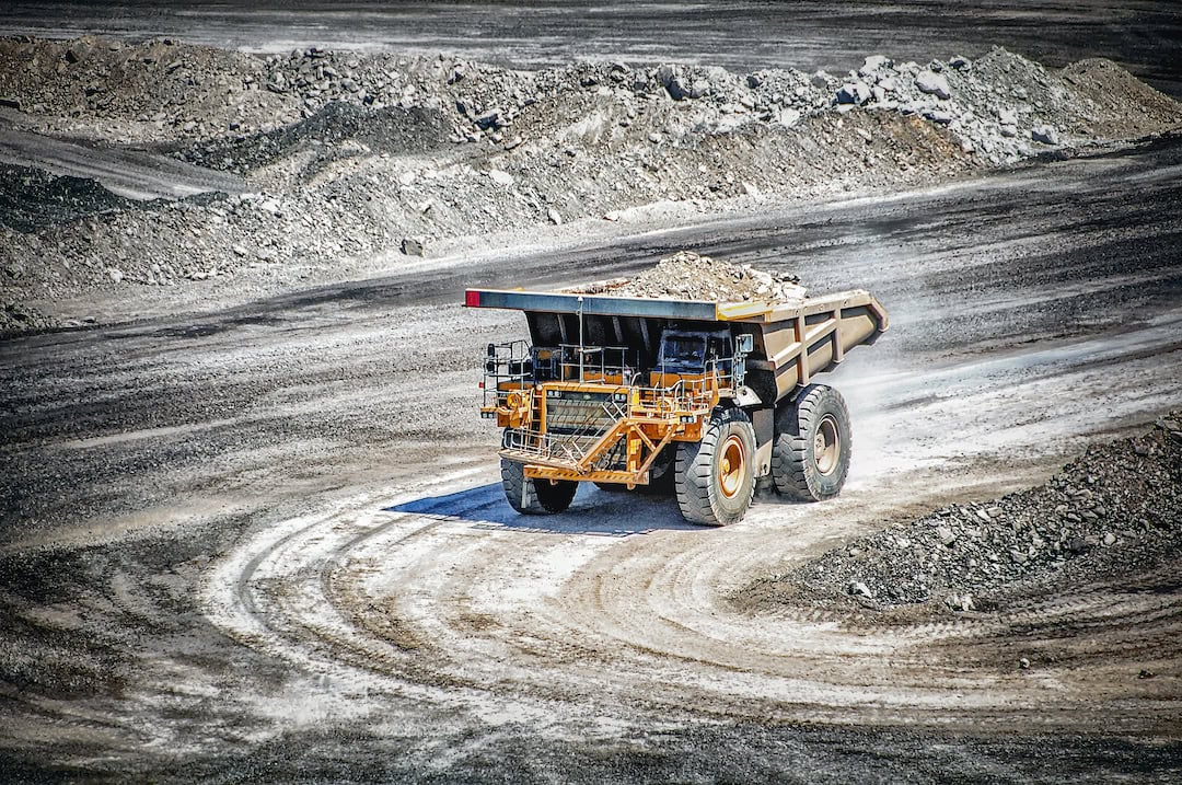 Vickery coal mine truck