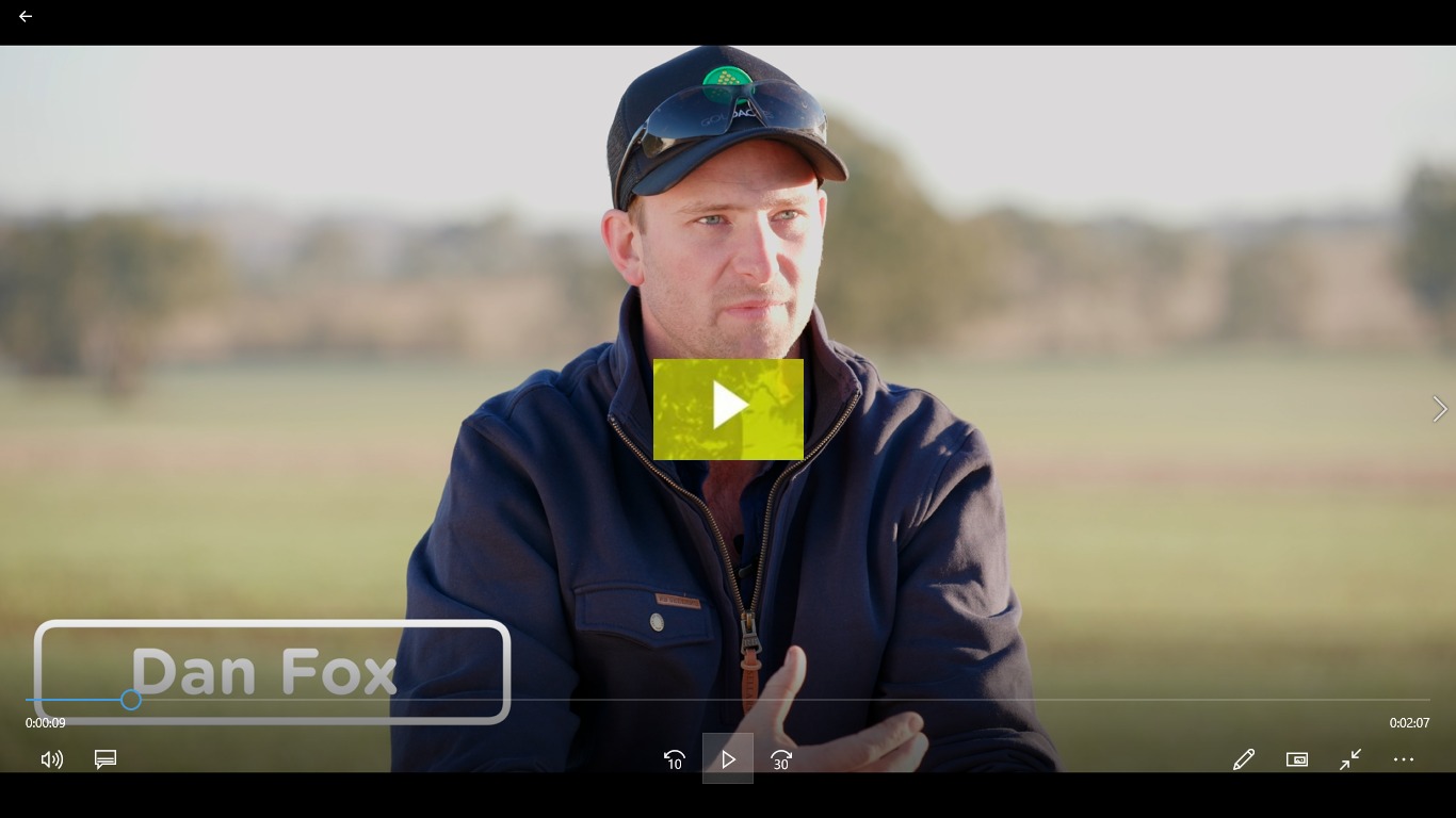 A climate action hero. Listen to Dan Fox tell his on-farm climate action story