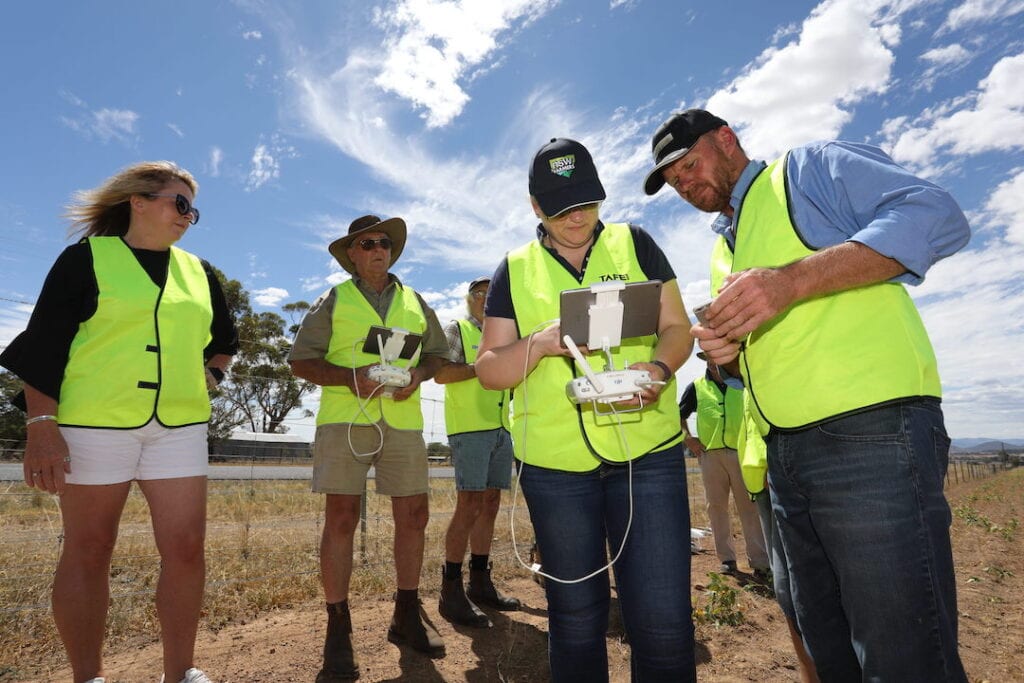 Drone technicians have a strong future in the agriculture industry