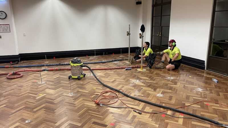 A SMART SOLUTION FOR SINKING FLOORS