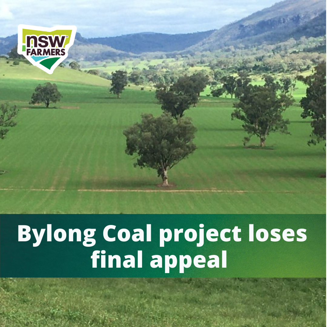 Bylong coal mine appeal has been dismissed