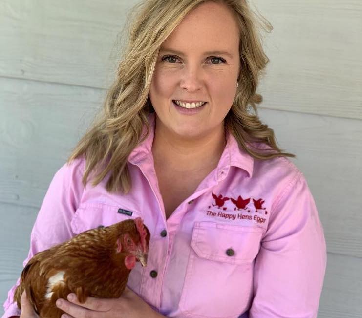 Happy hens produce a rising star in ag