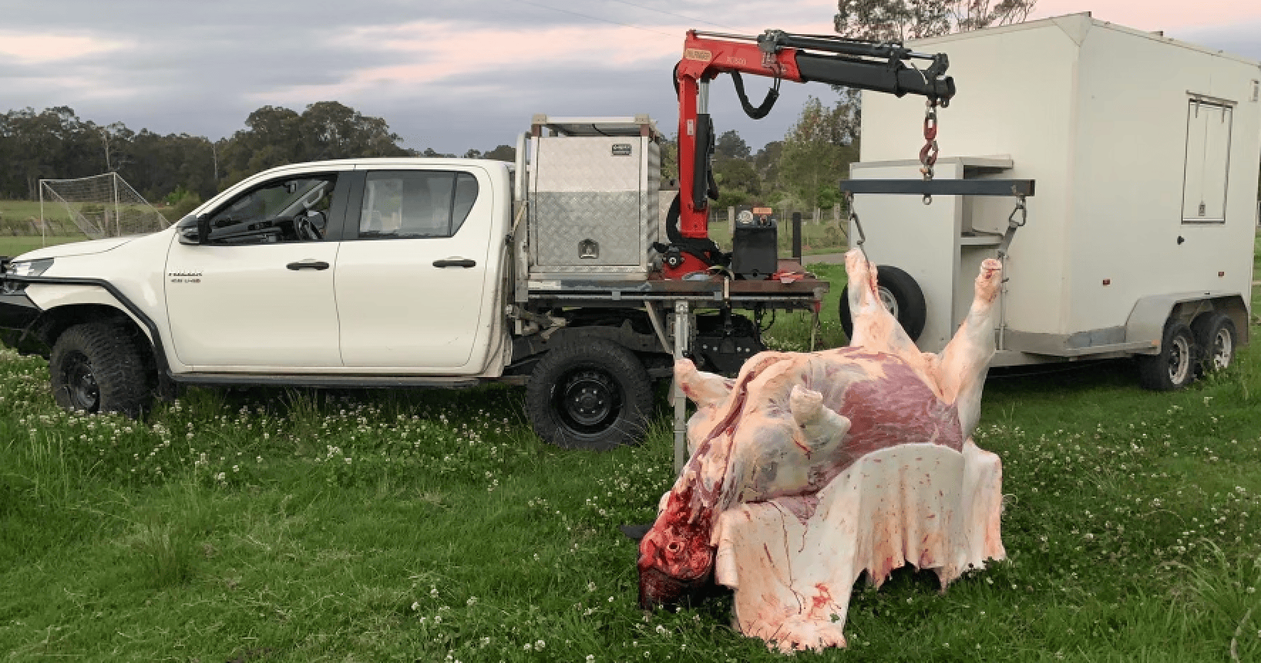 The mobile butcher From paddock to produce and then to plate