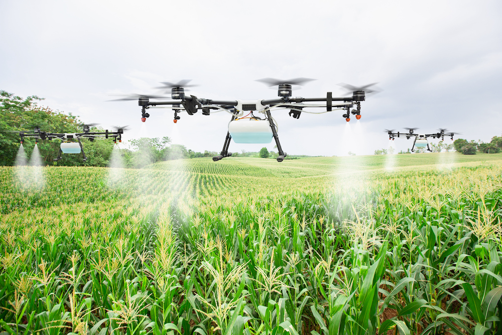 security drones for farms