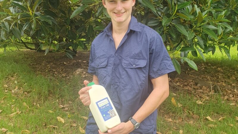 Young dairy farmer launches non-homogenised milk