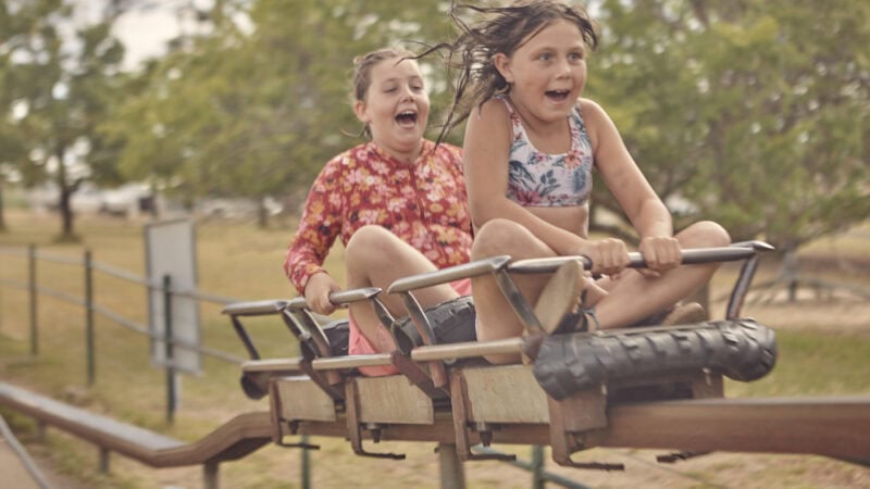 Old school fun at Green Valley Farm