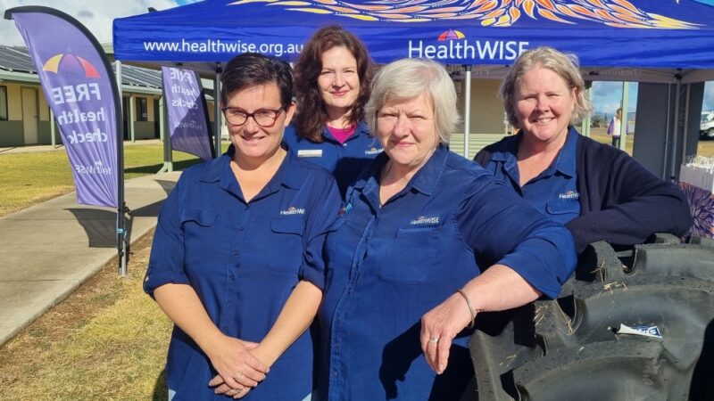 A dose of Men’s Health Month at the saleyards