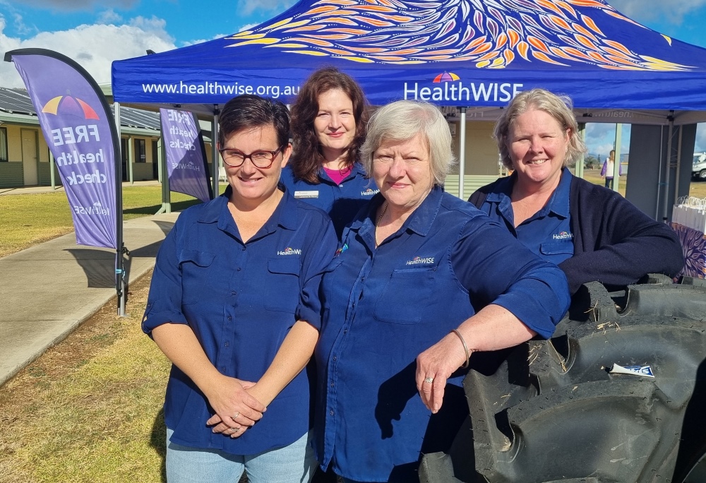 A dose of Men’s Health Month at the saleyards