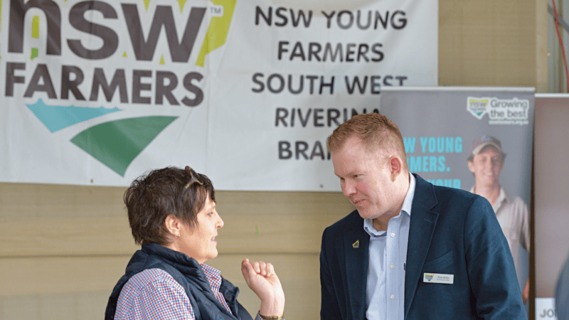 Changing of the guard at NSW Farmers