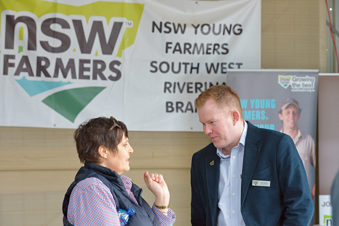 Changing of the guard at NSW Farmers