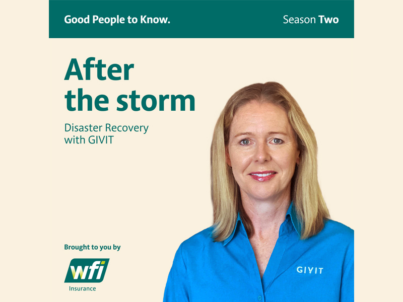 Episode 3 After the storm – disaster recovery with GIVIT