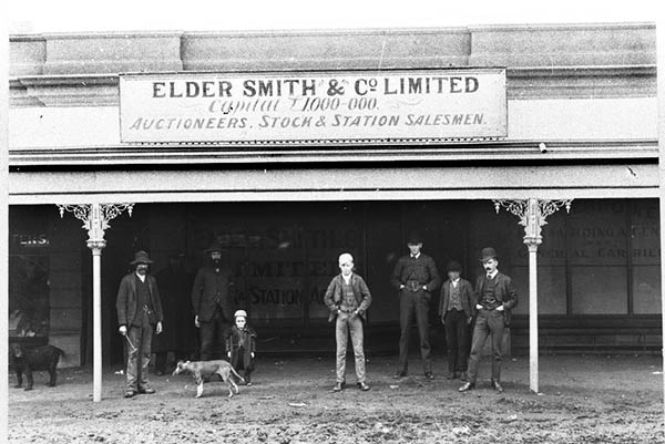 Celebrating staying power: An early Elders branch. Source: Elders.