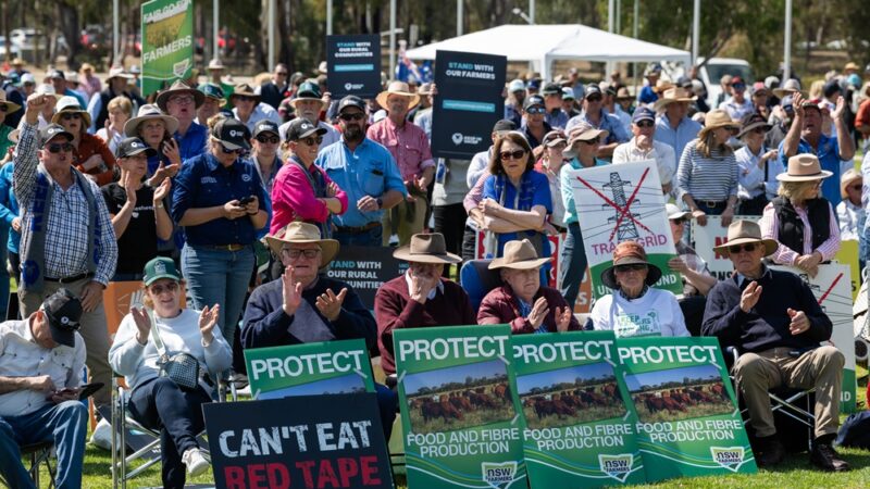 National Farmer Rally in Canberra